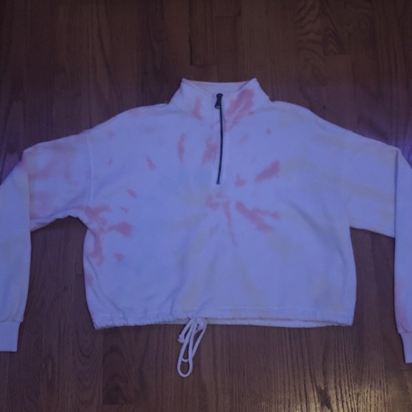 American Eagle Outfitters Tie Dye Zip-Up - Picture 1 of 4